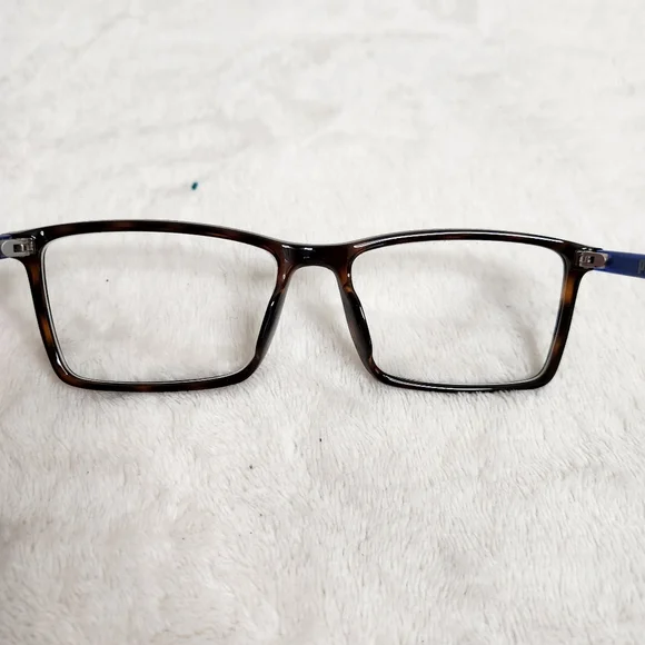 Puma Brown and Blue Men's Prescription Eyeglass Frames with Carrying Cases - Picture 6 of 16